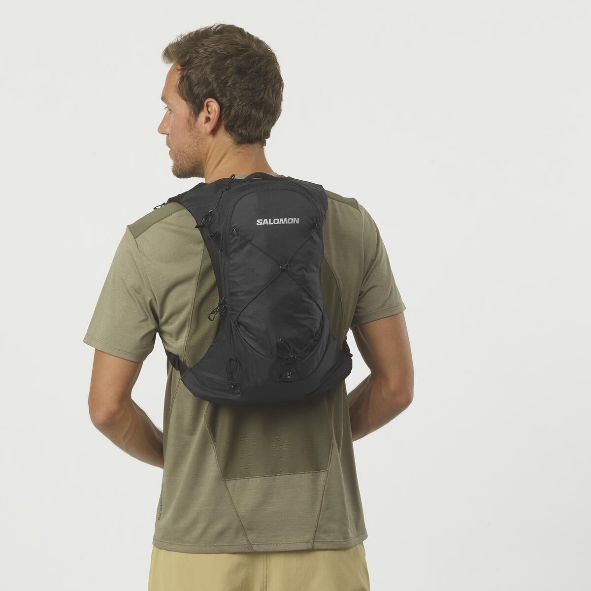 MOCHILA XT 6 SENDERISMO UNISEX NEGRO - SALOMON - 1