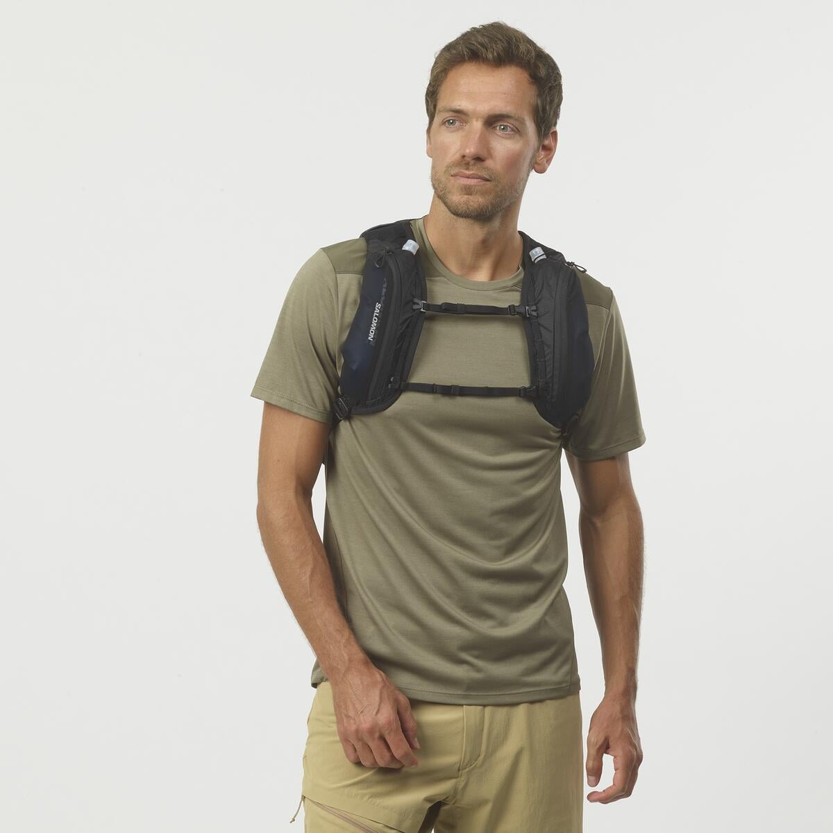 MOCHILA XT 6 SENDERISMO UNISEX NEGRO - SALOMON - 2