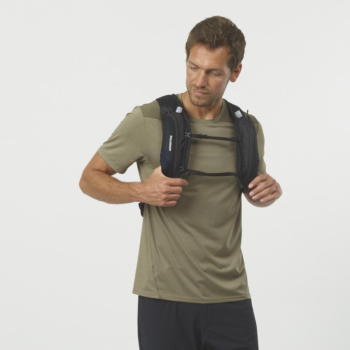 MOCHILA XT 10 SENDERISMO UNISEX BLANCO - SALOMON - 3