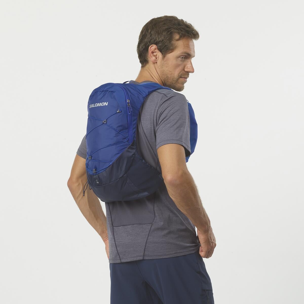 MOCHILA XT 10 SENDERISMO UNISEX NEGRO - SALOMON - 1