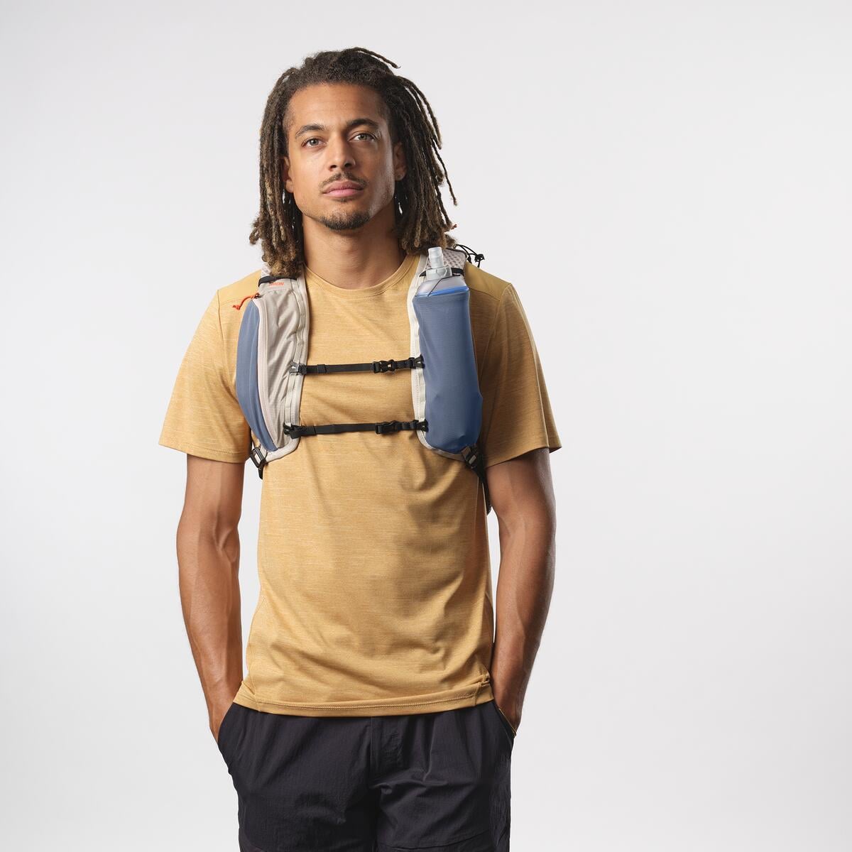 MOCHILA XT 10 SENDERISMO UNISEX GRIS - SALOMON - 3