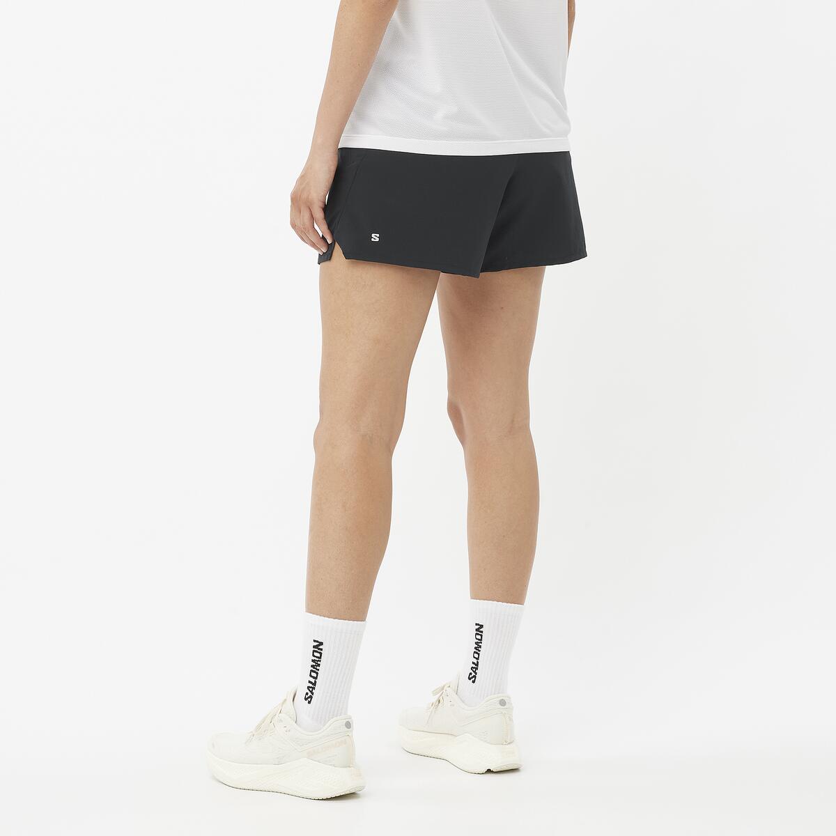 SHORTS DE RUNNING SHAKEOUT CORE 4 MUJER - SALOMON - 2
