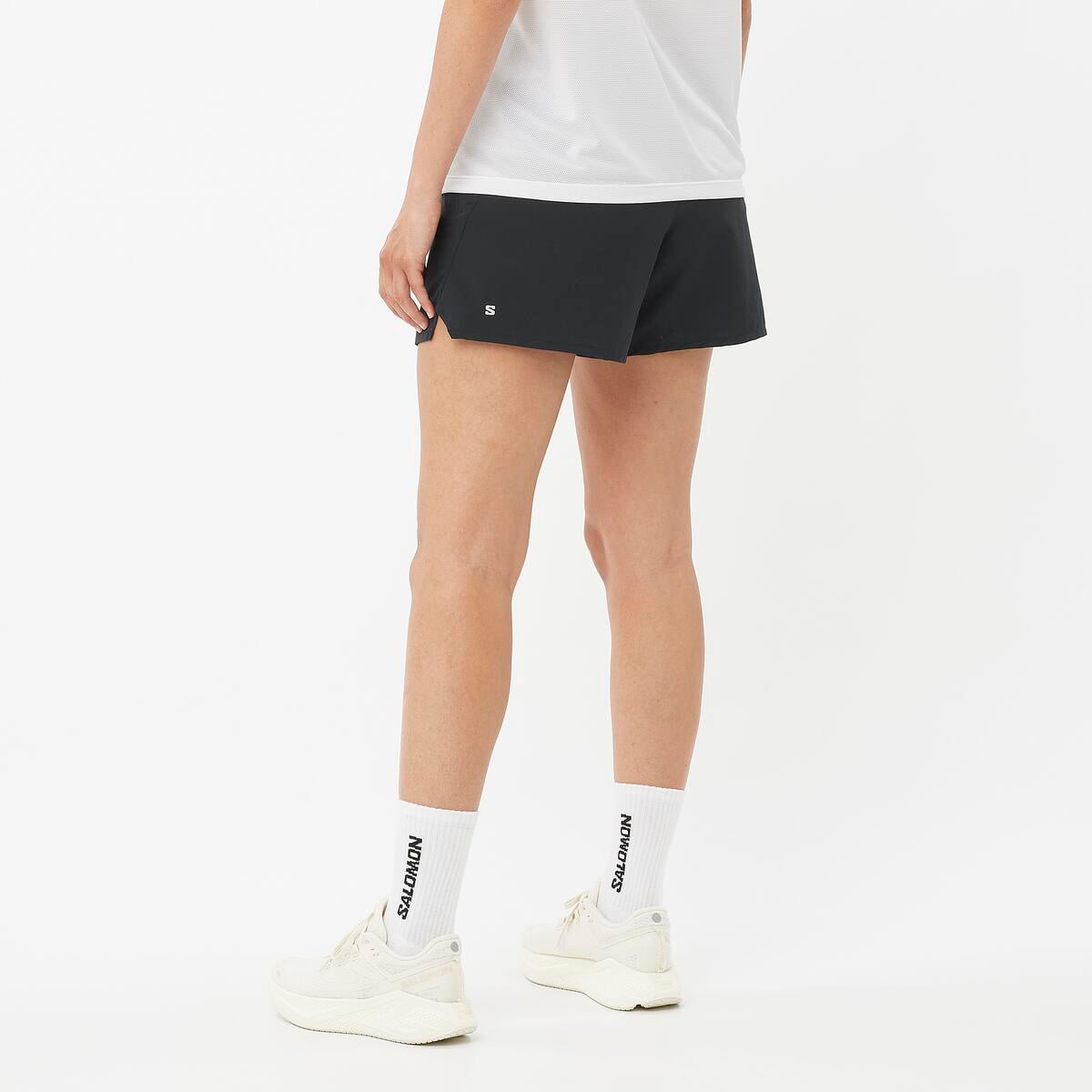 SHORTS DE RUNNING SHAKEOUT CORE 4 MUJER - SALOMON - 2