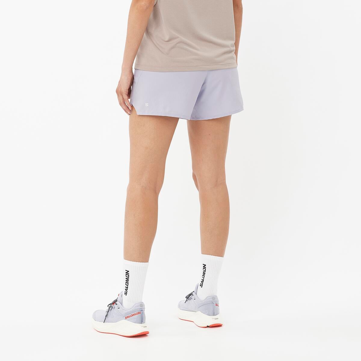 SHORTS DE RUNNING SHAKEOUT CORE 4 MUJER - SALOMON - 4