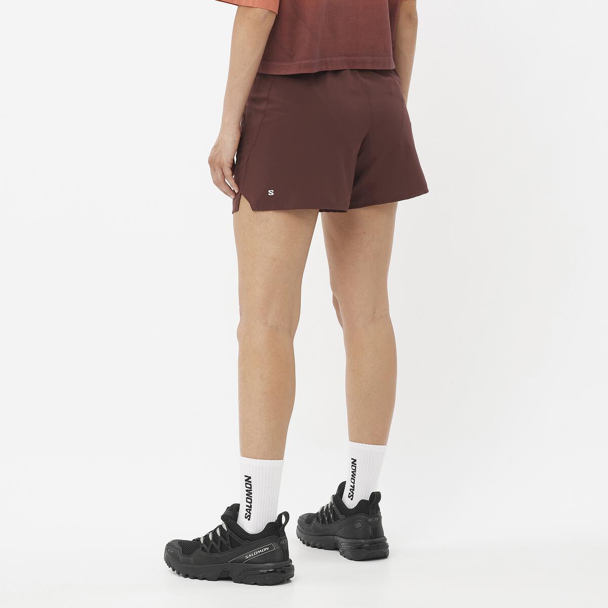 SHORTS DE RUNNING SHAKEOUT CORE 4 MUJER - SALOMON - 3