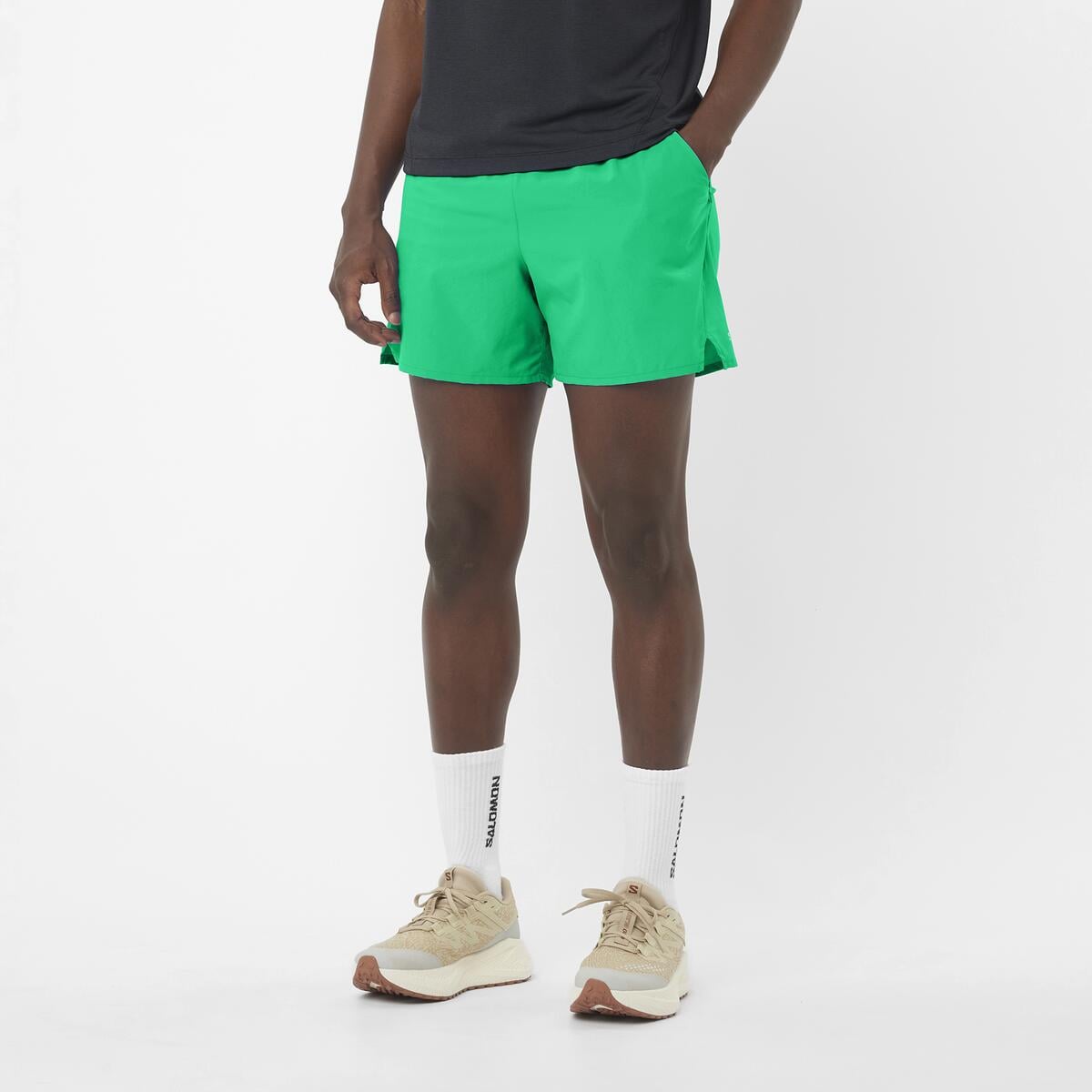 SHORTS DE RUNNING SHAKEOUT CORE 5 HOMBRE - SALOMON - 1