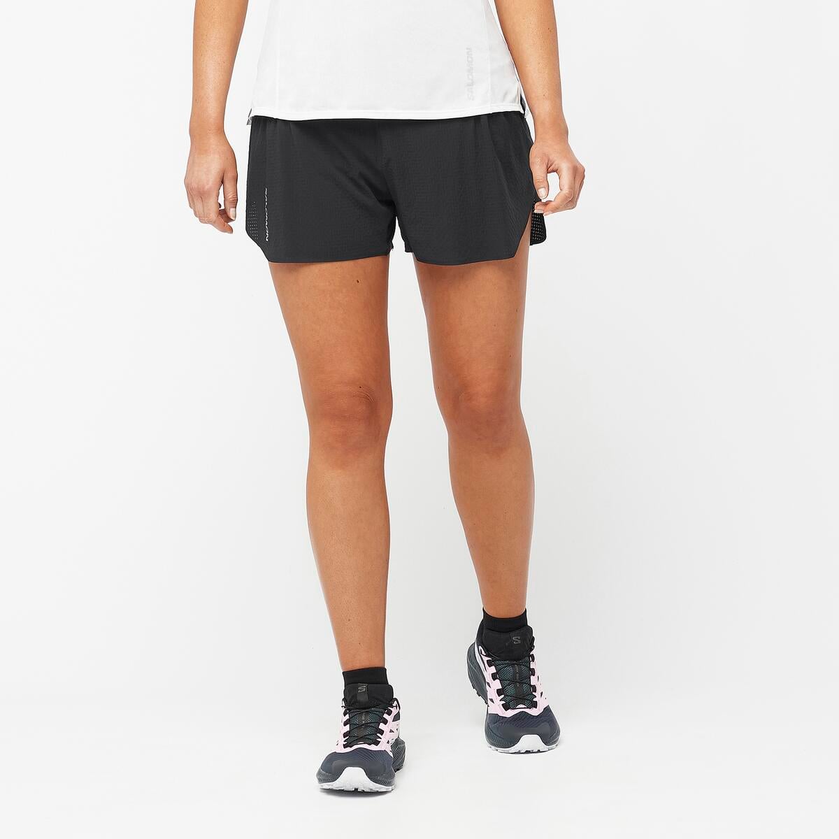 SHORTS DE TRAIL RUNNING SENSE AERO 3 MUJER - SALOMON - 1
