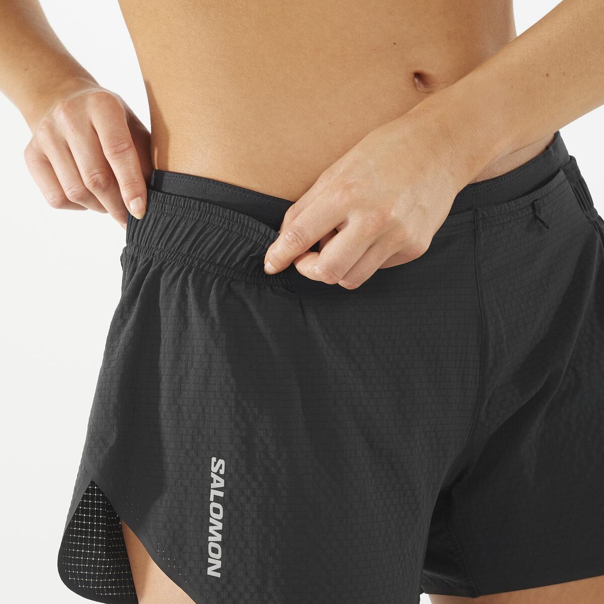SHORTS DE TRAIL RUNNING SENSE AERO 3 MUJER - SALOMON - 5