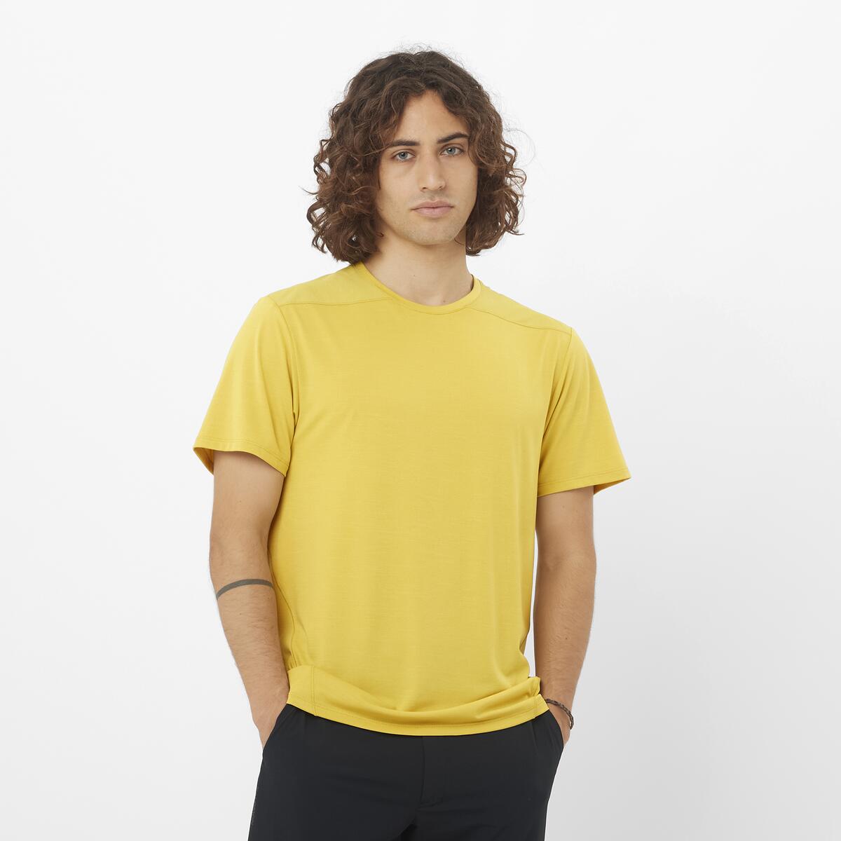 POLO OUTLINE SS TEE HOMBRE - SALOMON - 1