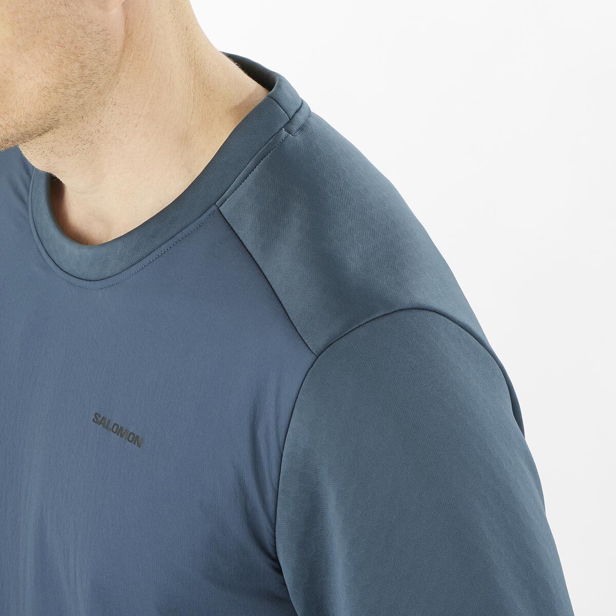 POLERA OUTLINE WARM HYBRID HOMBRE - SALOMON - 4