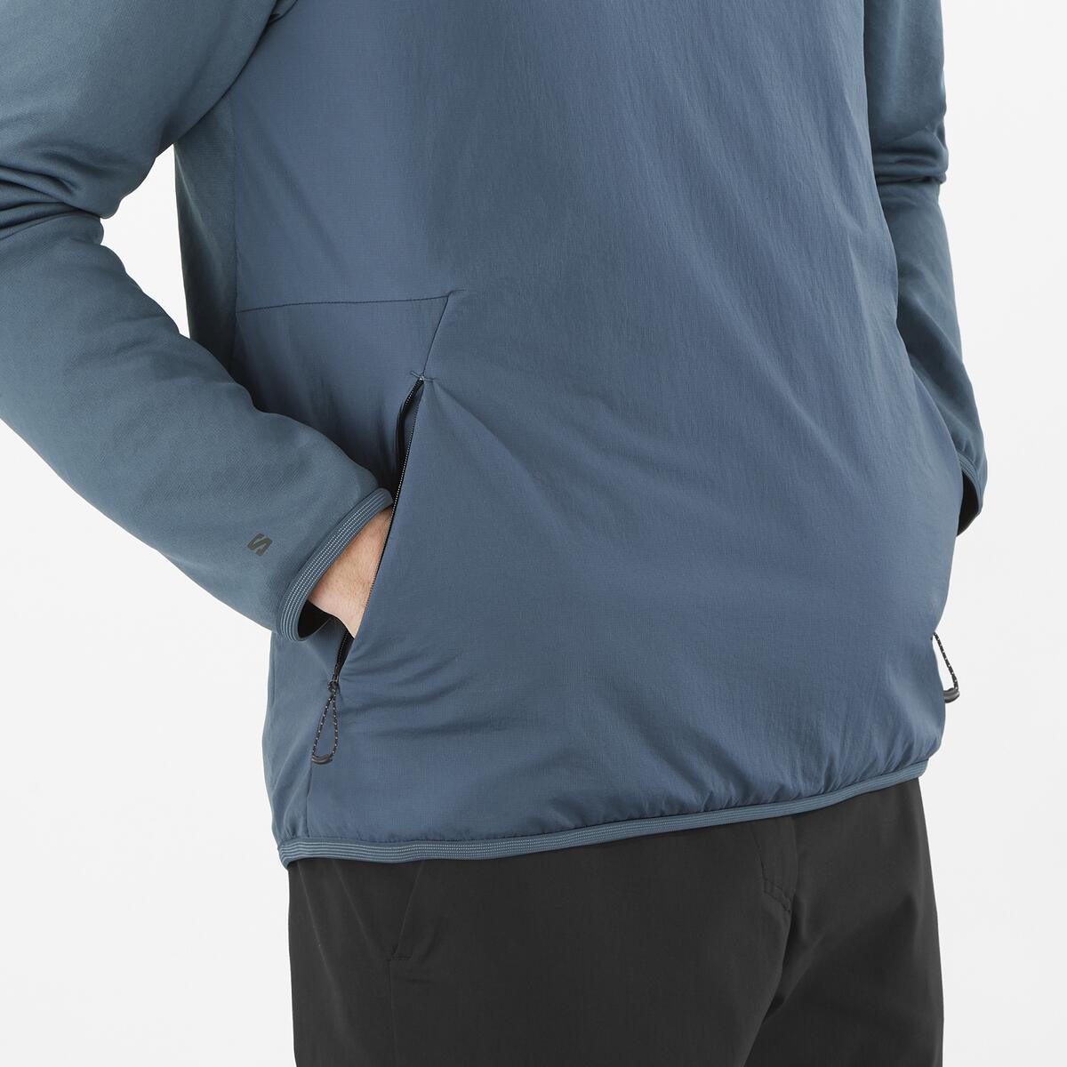 POLERA OUTLINE WARM HYBRID HOMBRE - SALOMON - 5