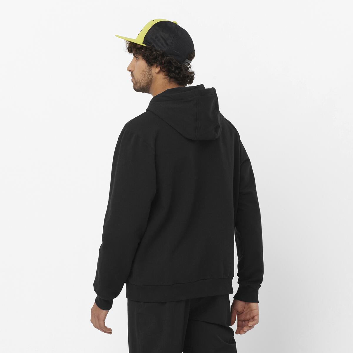 POLERA GRAPHIC PULL OVER HOODY SPORTSTYLE HOMBRE - SALOMON - 3