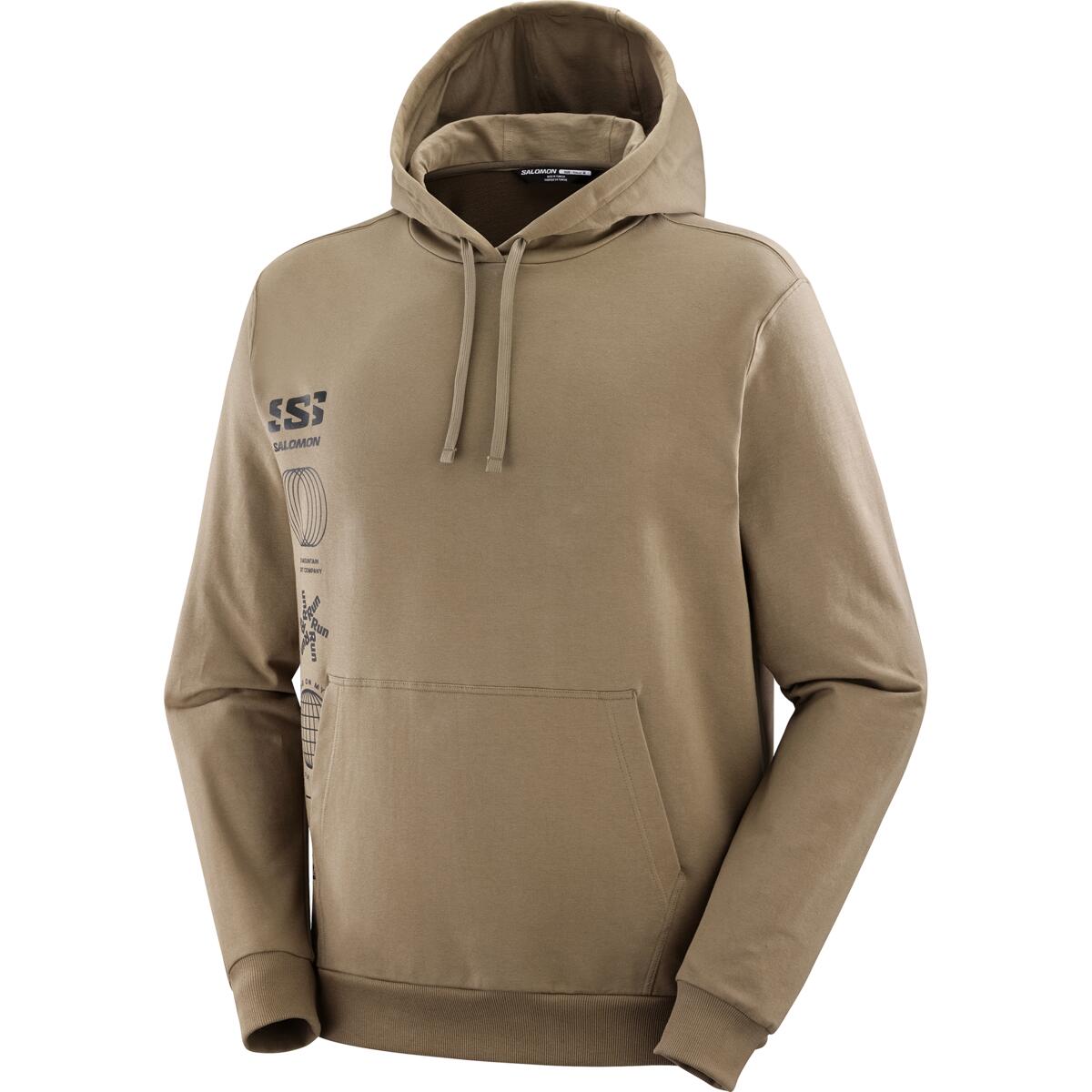 POLERA GRAPHIC PULL OVER HOODY SPORTSTYLE HOMBRE - SALOMON - 2