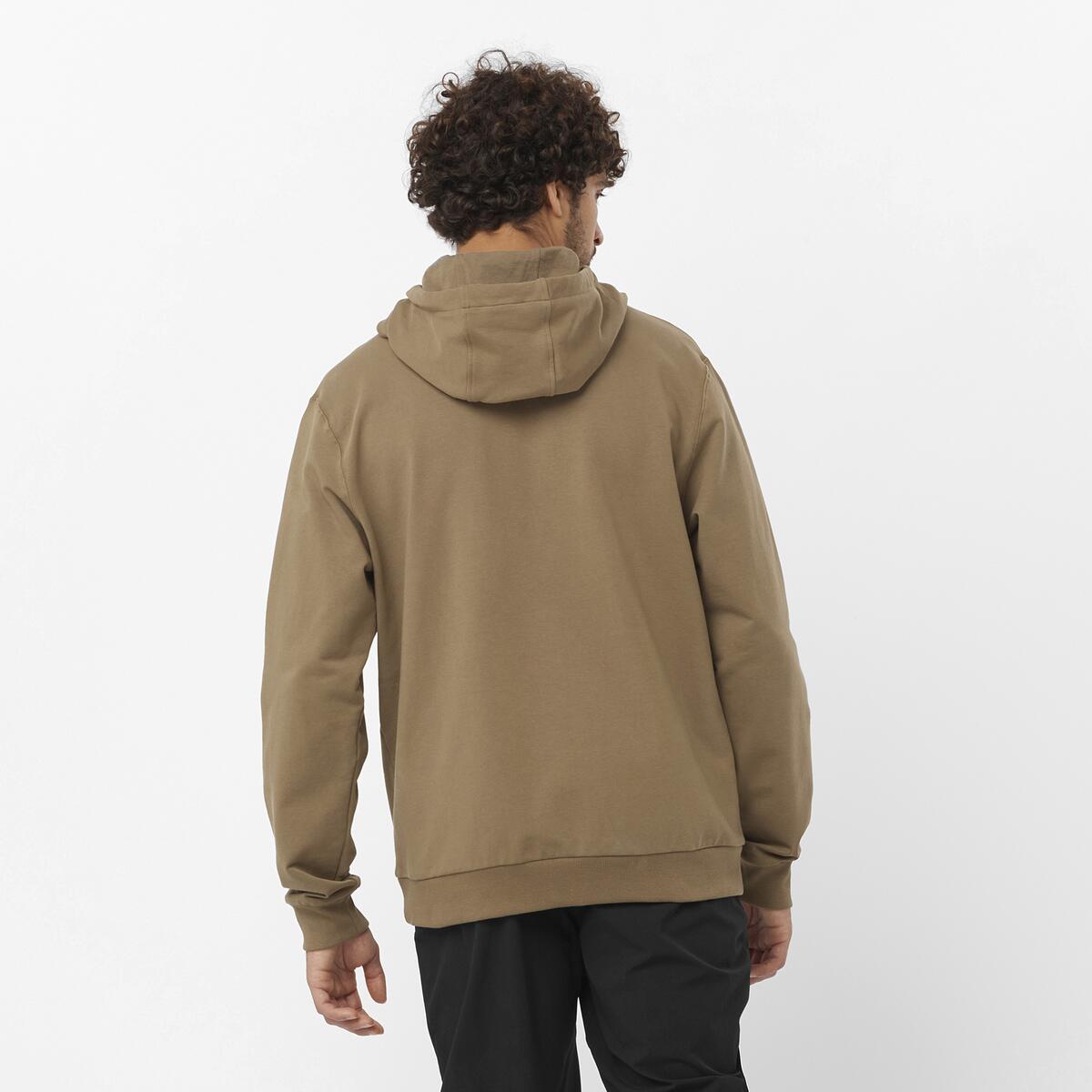 POLERA GRAPHIC PULL OVER HOODY SPORTSTYLE HOMBRE - SALOMON - 3