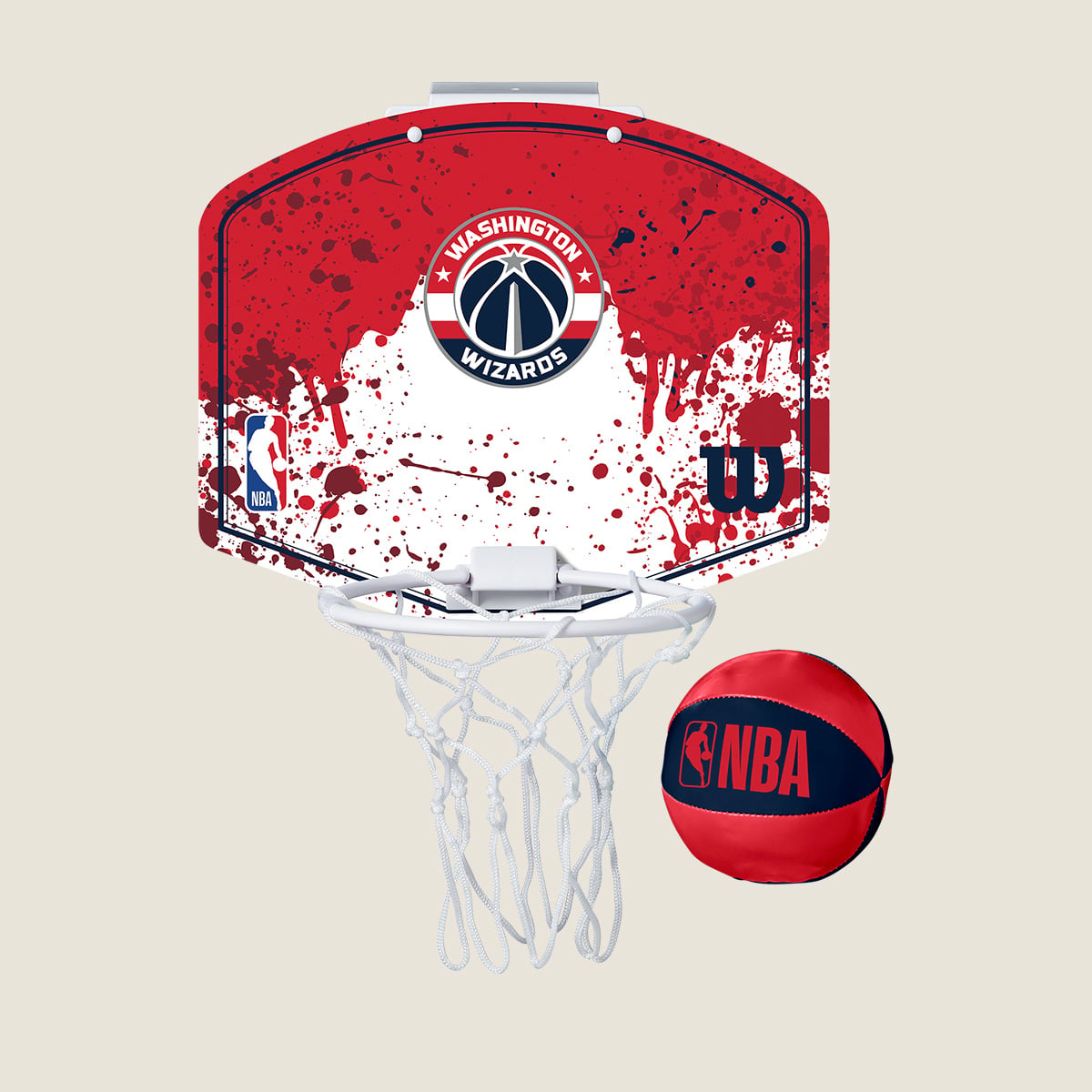 MINI BALÓN NBA TEAM MINI HOOP WAS - 1
