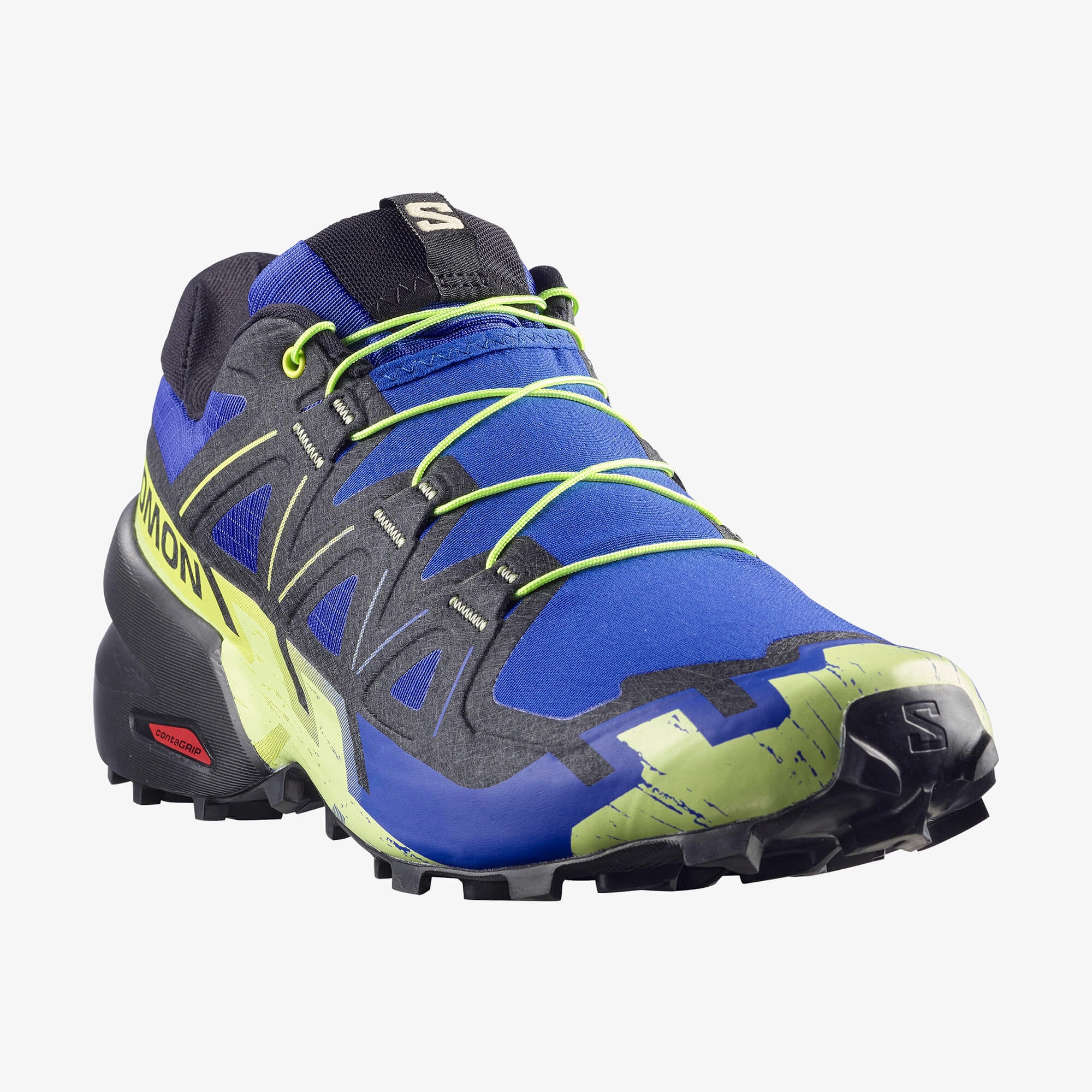 SPEEDCROSS 6 HOMBRE AZUL/NEGRO/VERDE LIMA - 7