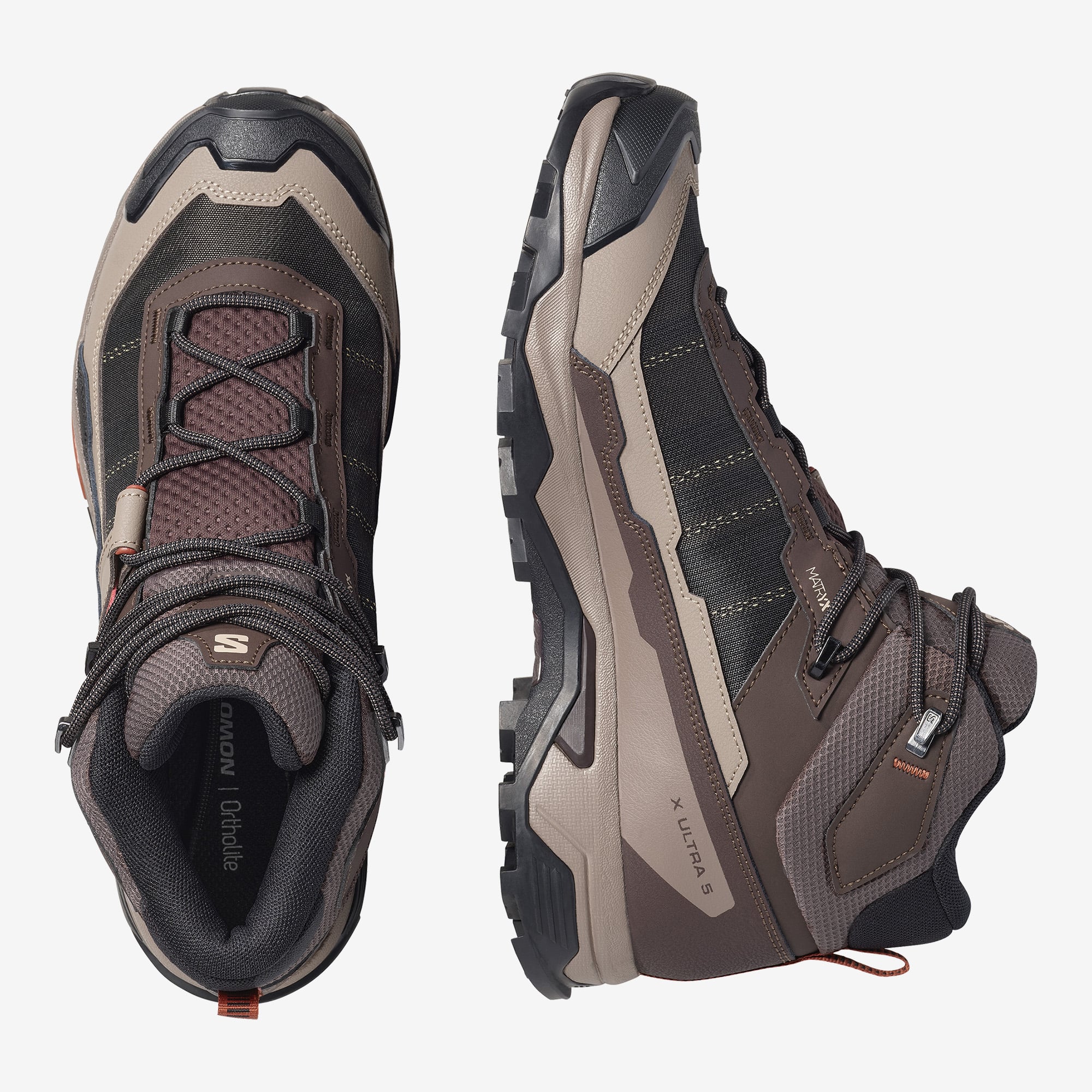 ZAPATILLAS SALOMON X ULTRA 5 MID GORE-TEX HOMBRE - 6