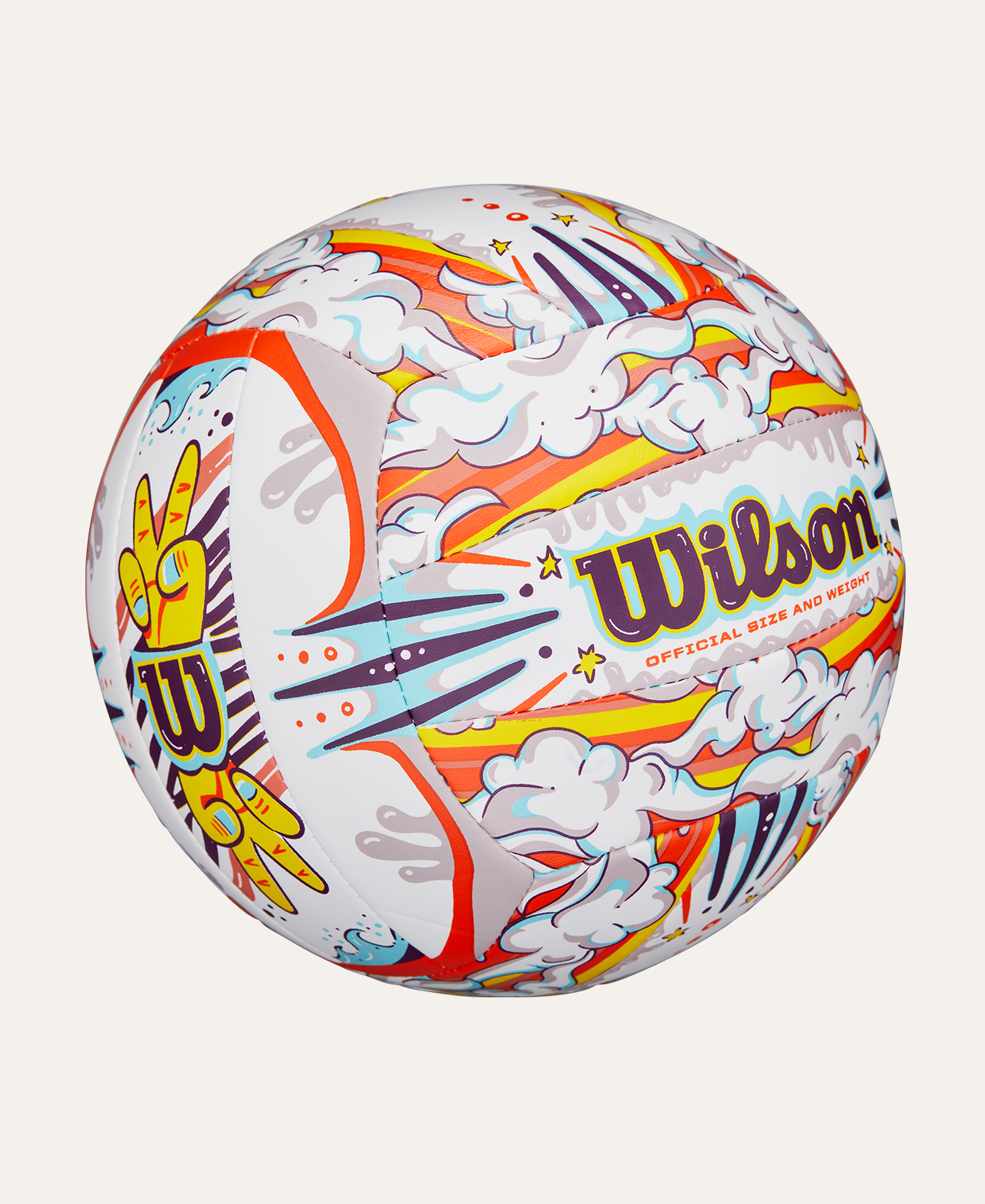 BALÓN DE VOLLEYBALL WILSON GRAFFITI PEACE - 4