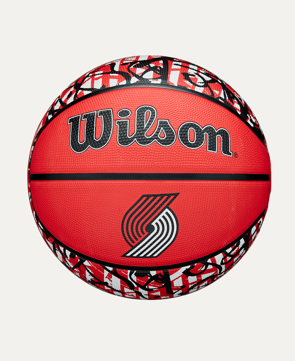 BALÓN DE BASKETBALL WILSON GRAFFITI PORTLAND TRAILBLAZER #7 - 1