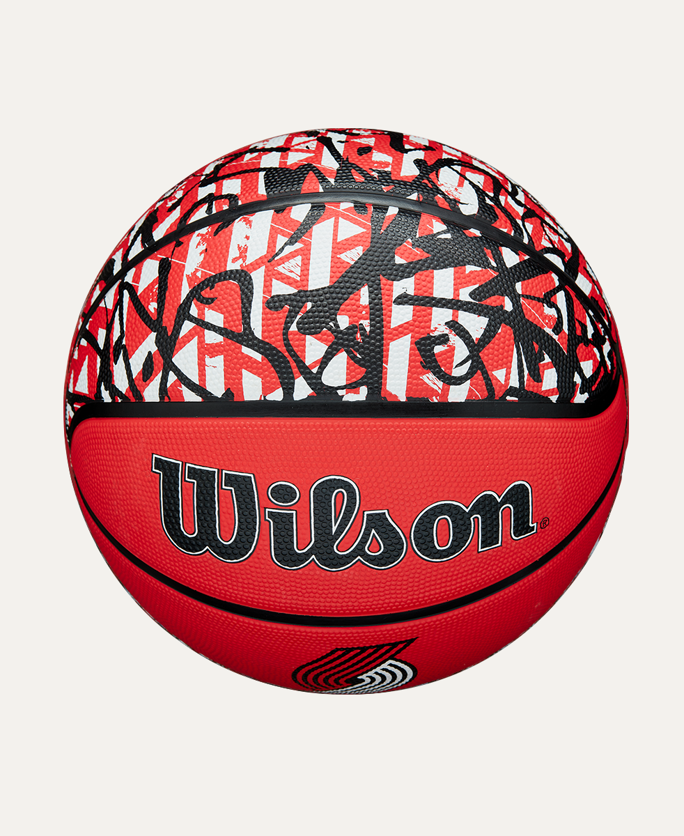 BALÓN DE BASKETBALL WILSON GRAFFITI PORTLAND TRAILBLAZER #7 - 5