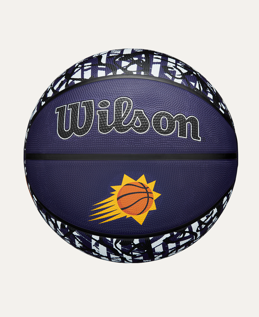 BALÓN DE BASKETBALL WILSON GRAFFITI PHOENIX SUNS #7 - 1
