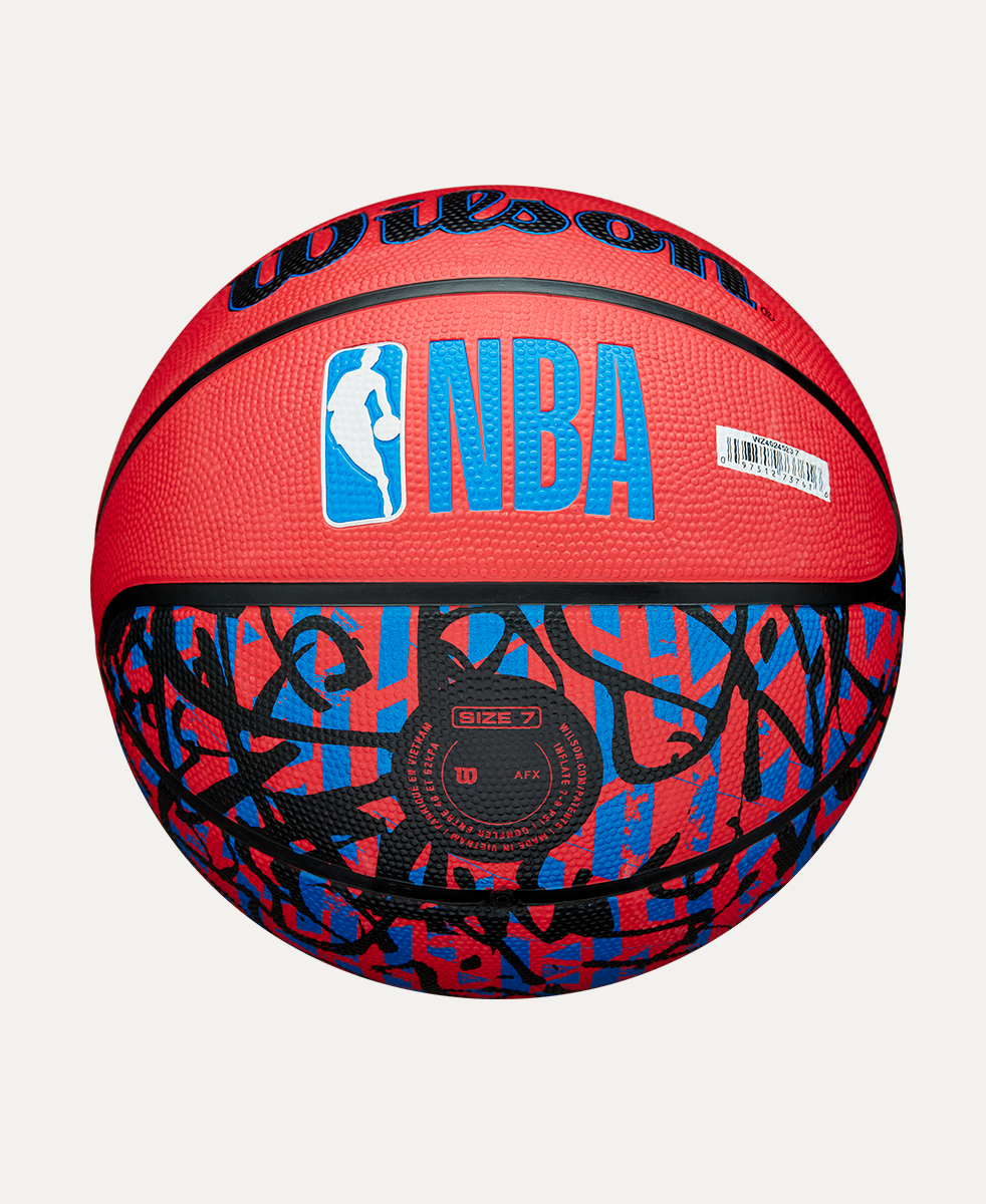 BALÓN DE BASKETBALL WILSON GRAFFITI PHILADELPHIA 76ERS #7 - 4
