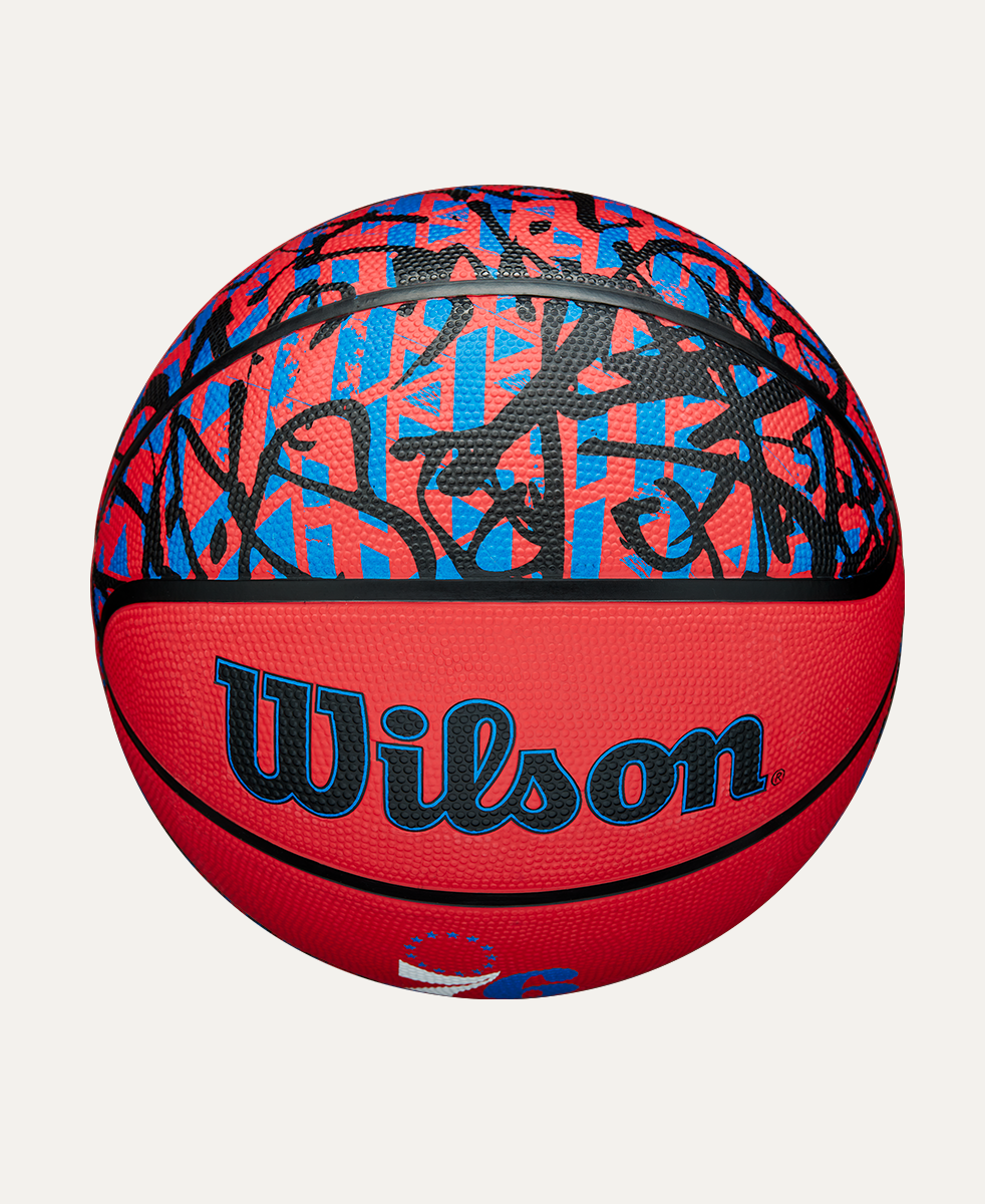 BALÓN DE BASKETBALL WILSON GRAFFITI PHILADELPHIA 76ERS #7 - 7