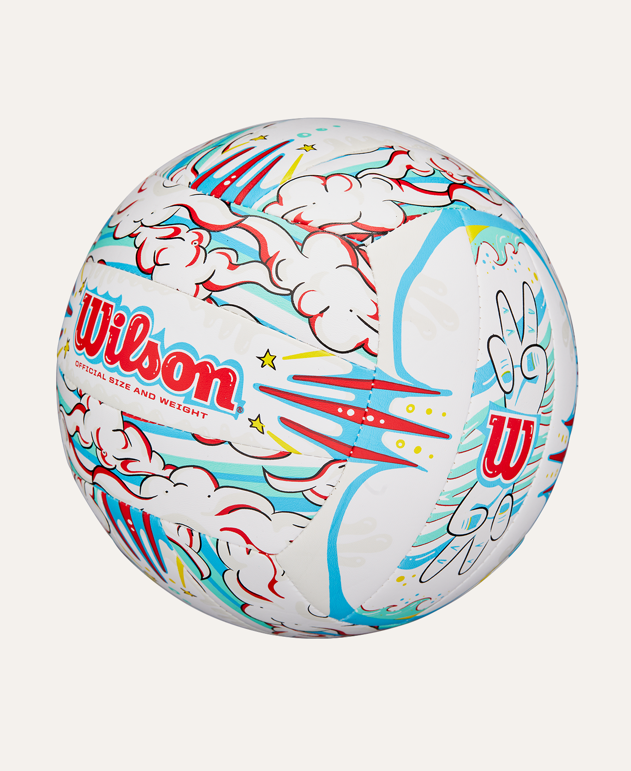 BALÓN DE VOLLEYBALL WILSON GRAFFITI PEACE - 3