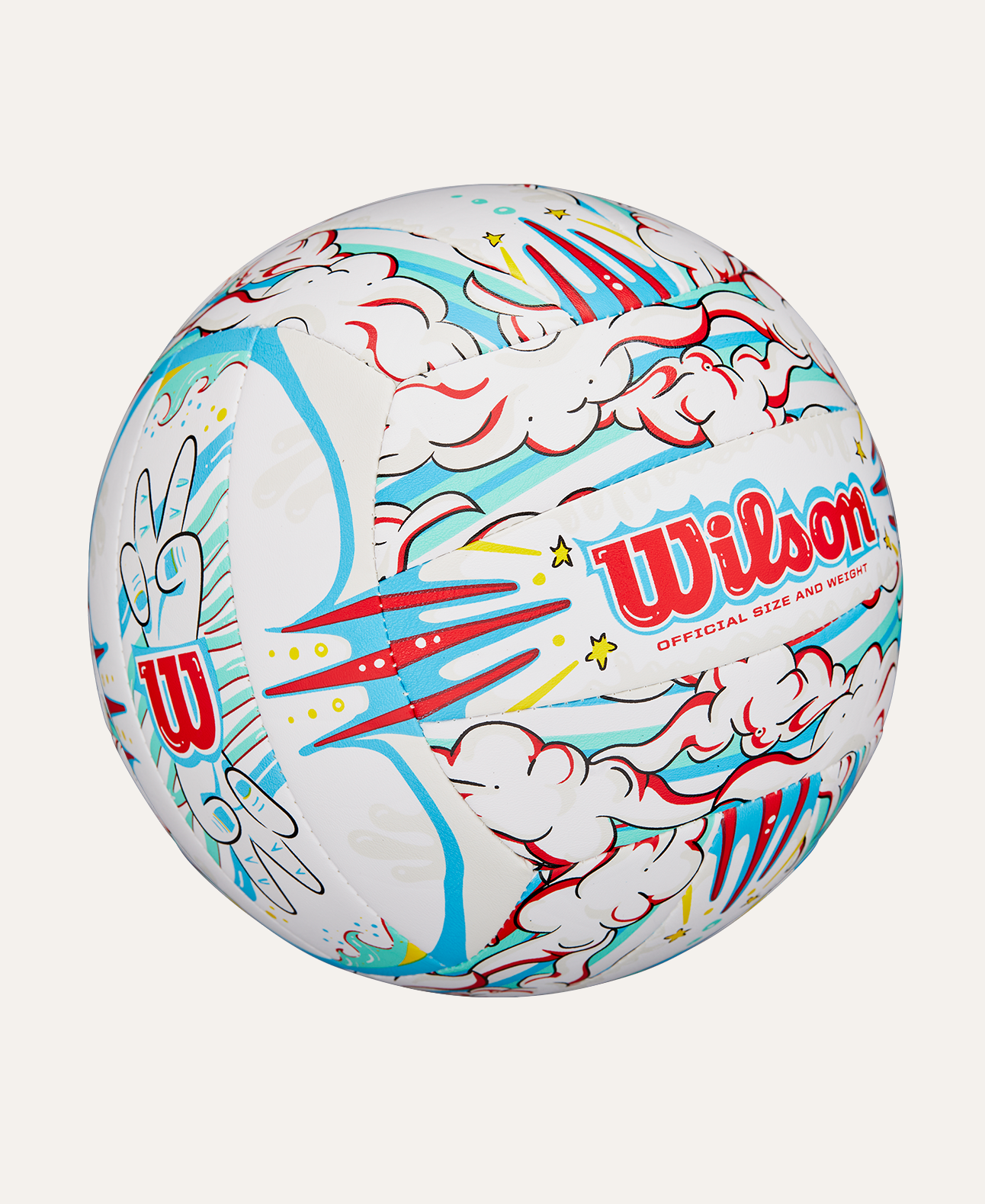 BALÓN DE VOLLEYBALL WILSON GRAFFITI PEACE - 4