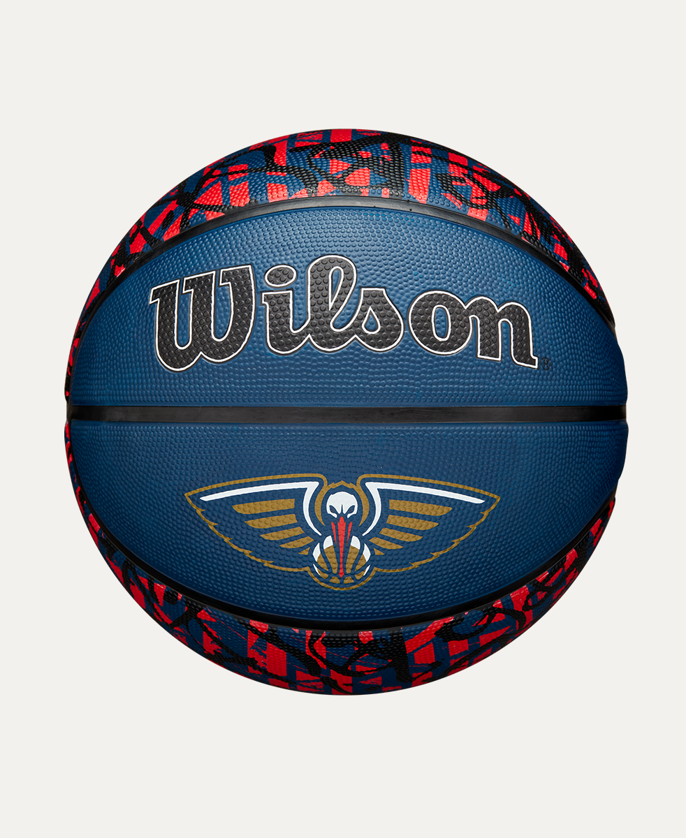 BALÓN DE BASKETBALL WILSON GRAFFITI NEW ORLEANDS PELICANS #7 - 1