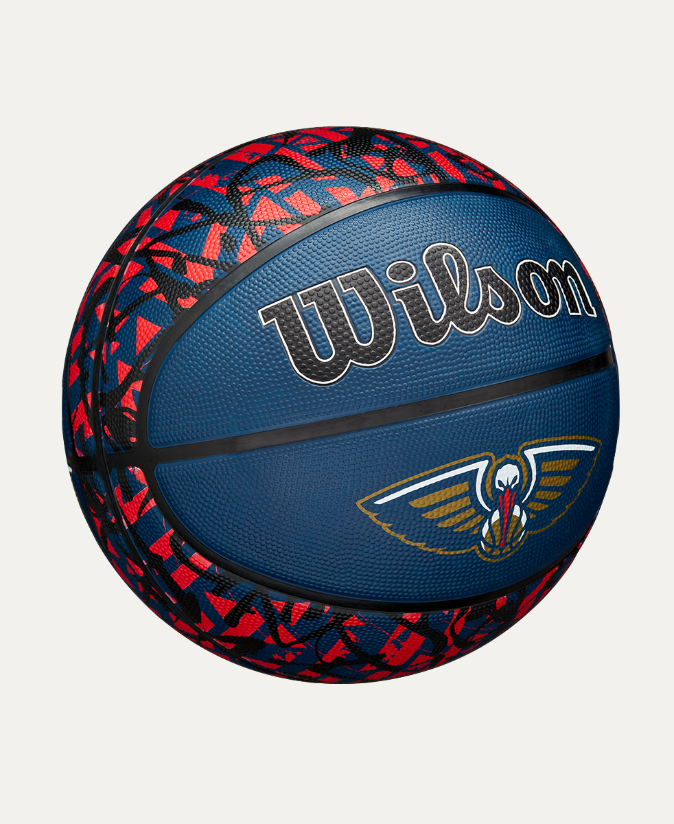 BALÓN DE BASKETBALL WILSON GRAFFITI NEW ORLEANDS PELICANS #7 - 4