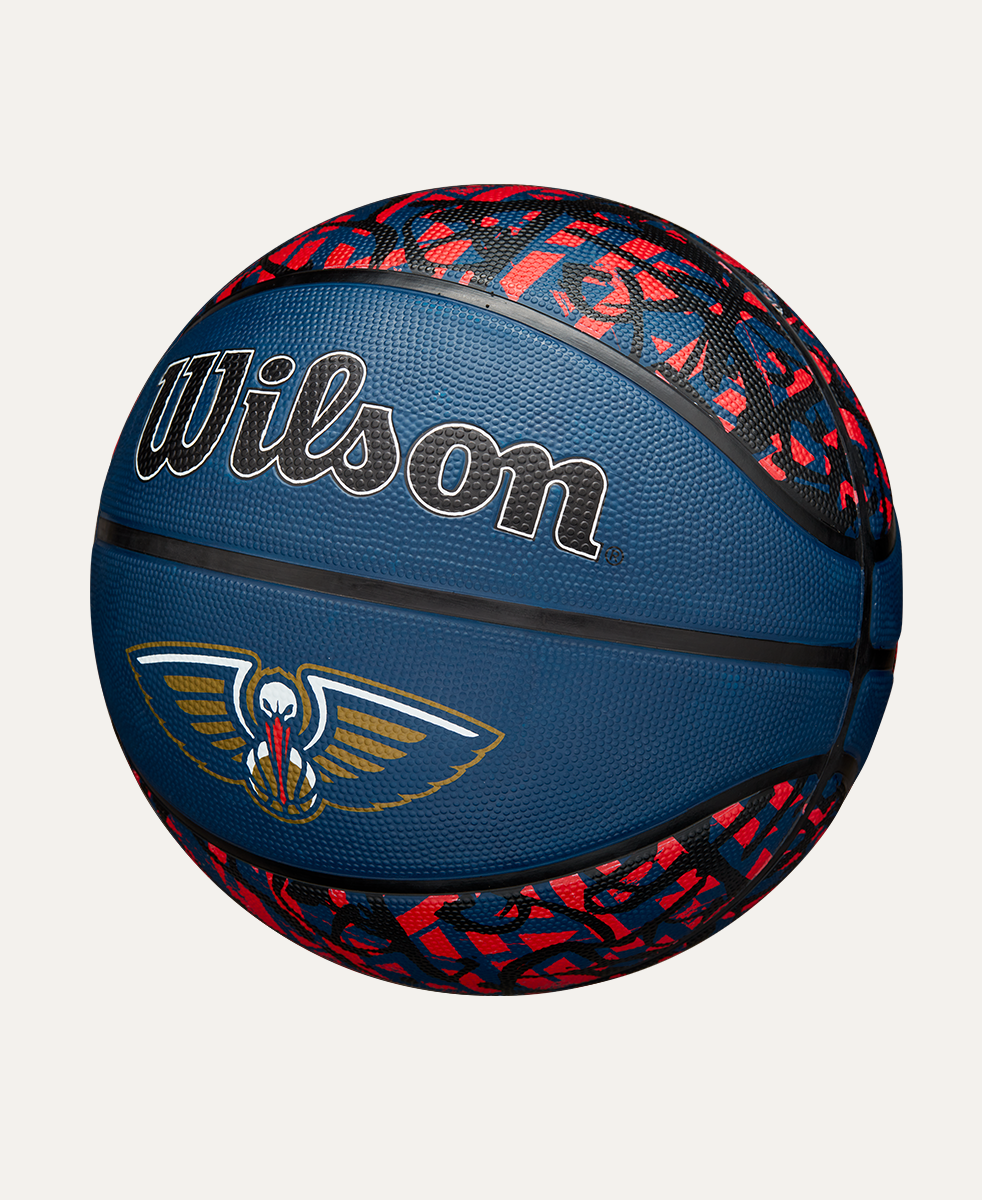 BALÓN DE BASKETBALL WILSON GRAFFITI NEW ORLEANDS PELICANS #7 - 5