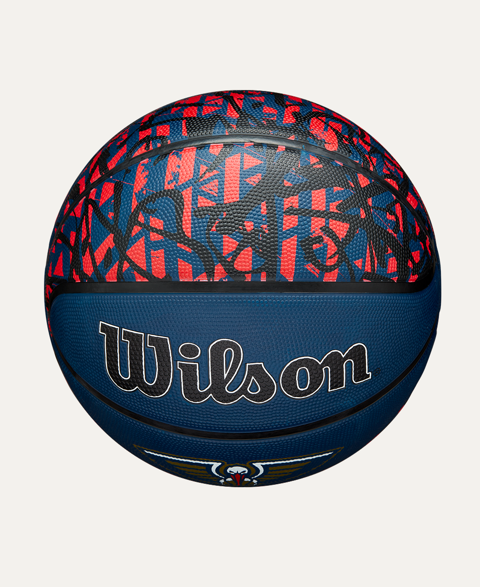 BALÓN DE BASKETBALL WILSON GRAFFITI NEW ORLEANDS PELICANS #7 - 6