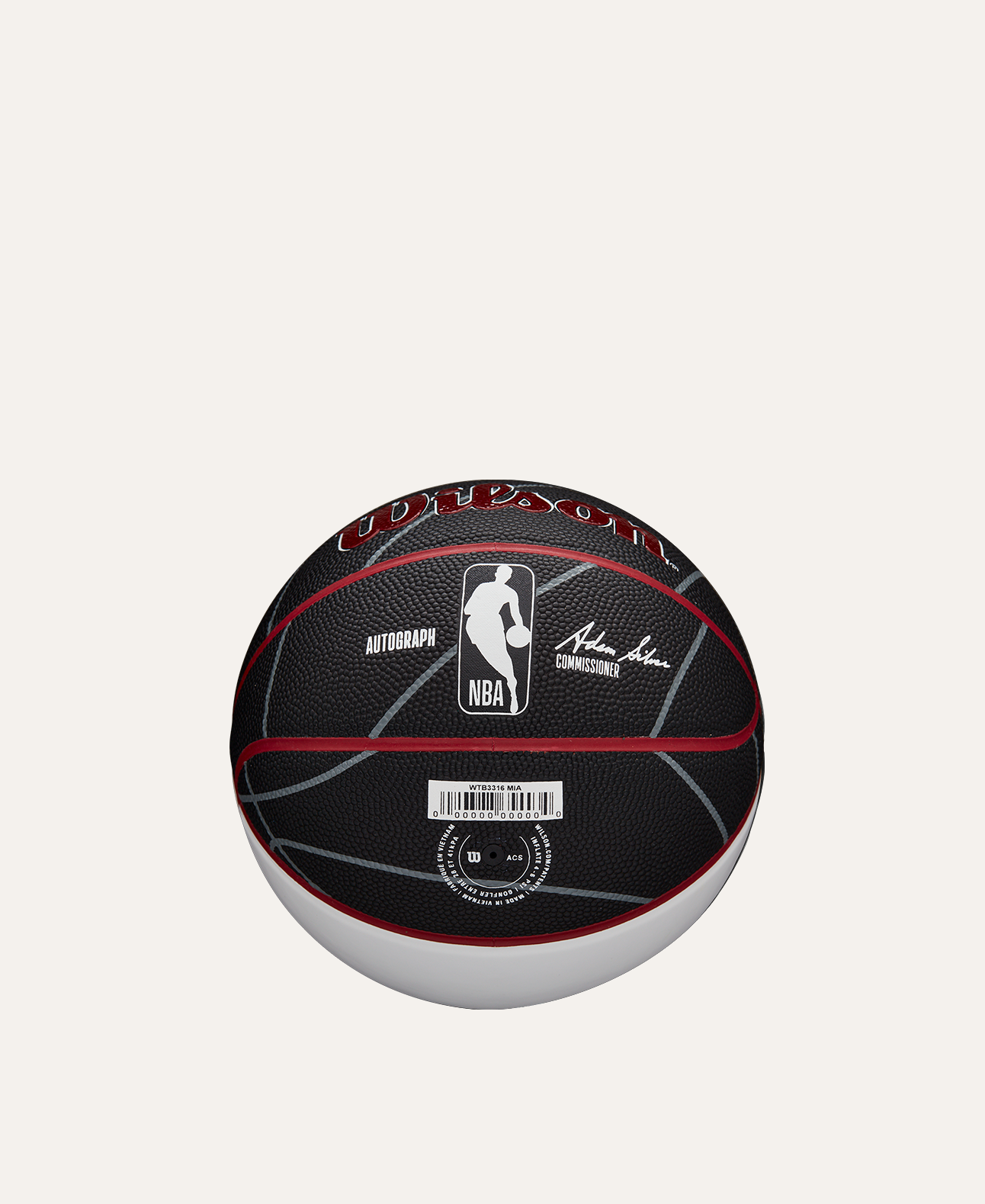 BALÓN DE BASKETBALL WILSON MIAMI HEAT #3 - 4