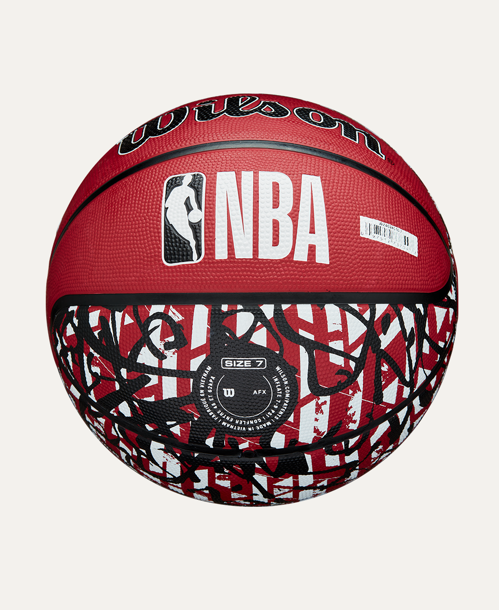BALÓN DE BASKETBALL WILSON GRAFFITI MIAMI HEAT #7 - 1