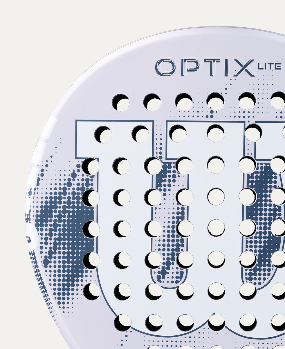 PALA DE PADEL WILSON OPTIX V2 LITE LILAC 2 - 5