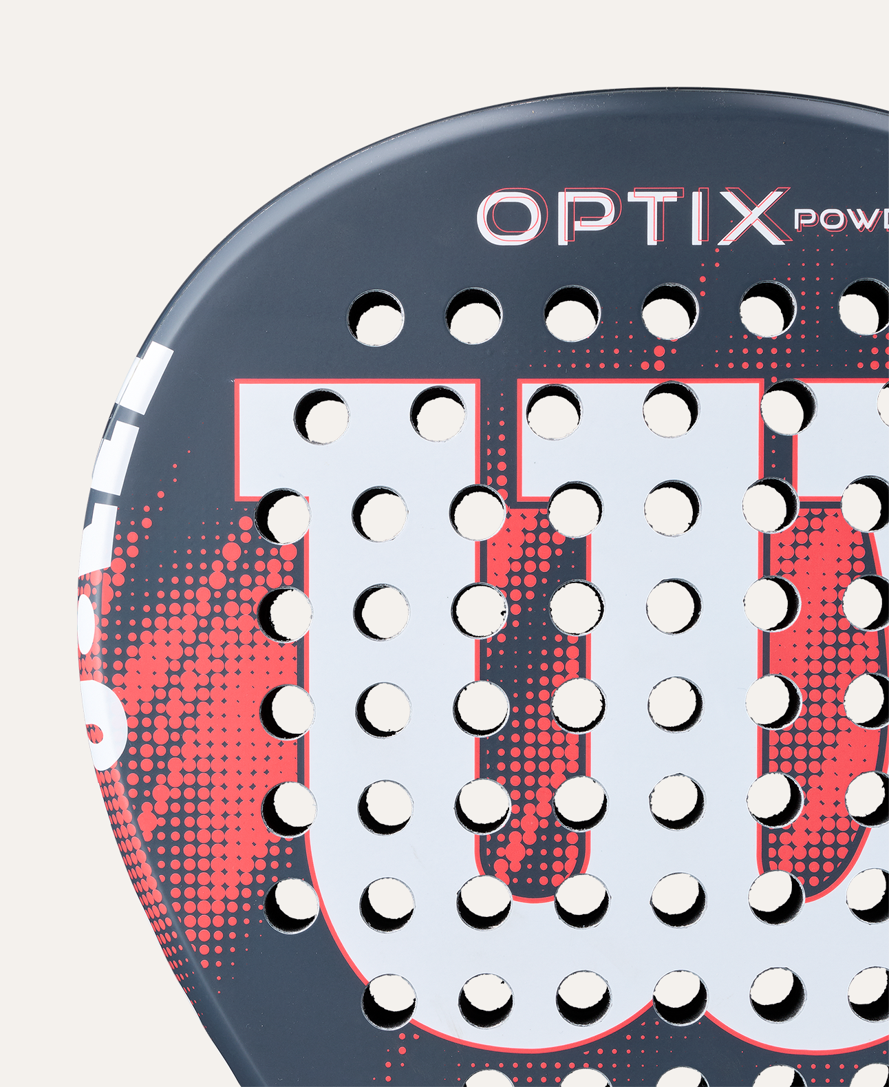PALA DE PADEL WILSON OPTIX V2 POWER RED 2 - 5