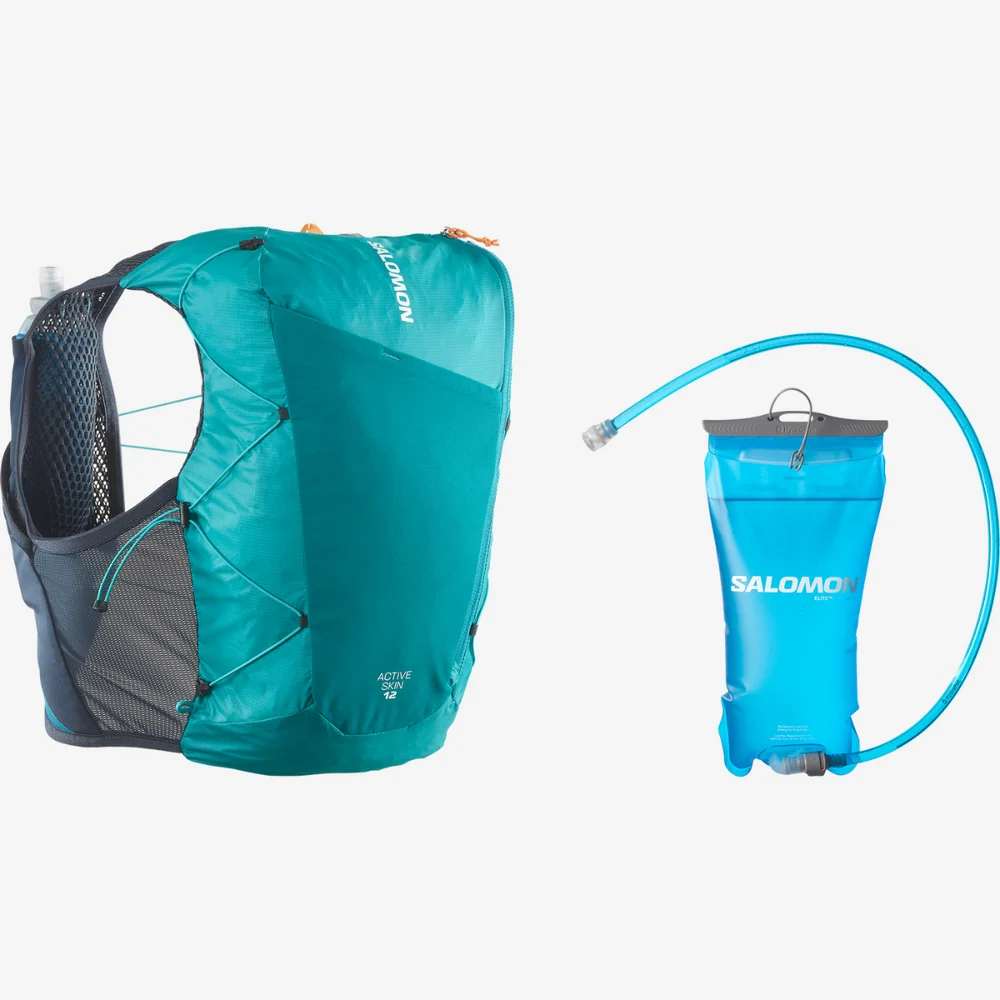 CHALECO  SALOMON ACTIVE SKIN 12 RESERVOIR  WITH FLASK - 3