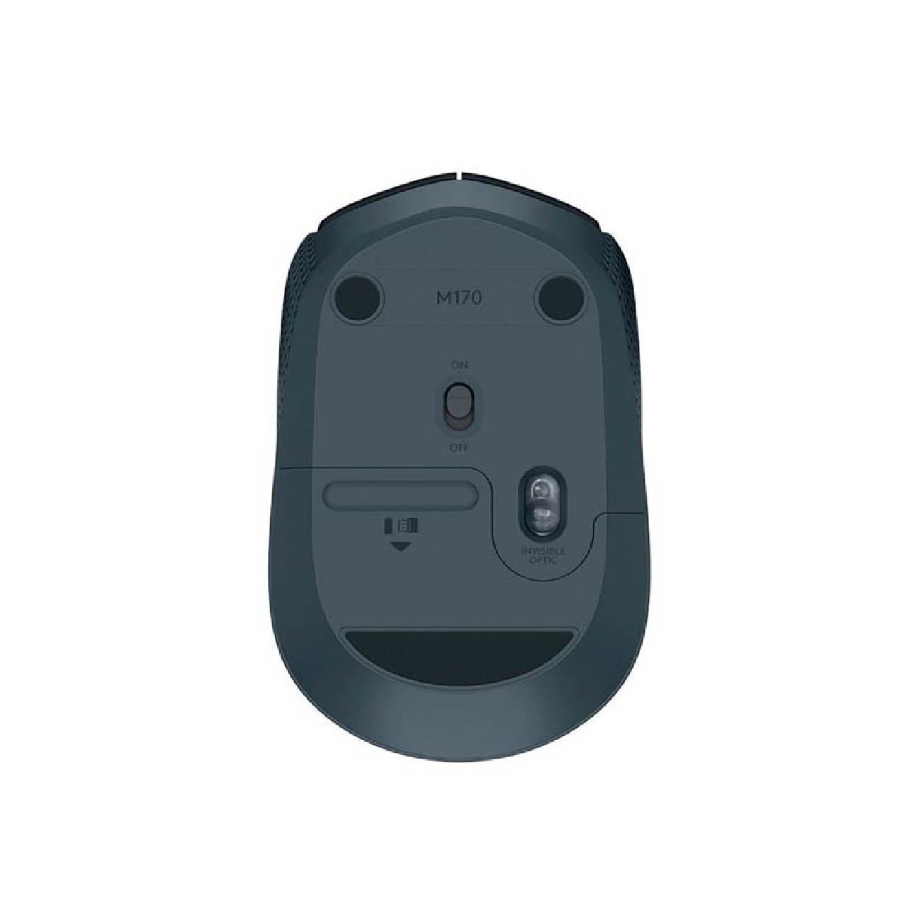 MOUSE LOGITECH INALÁMBRICO M170 NEGRO - 4