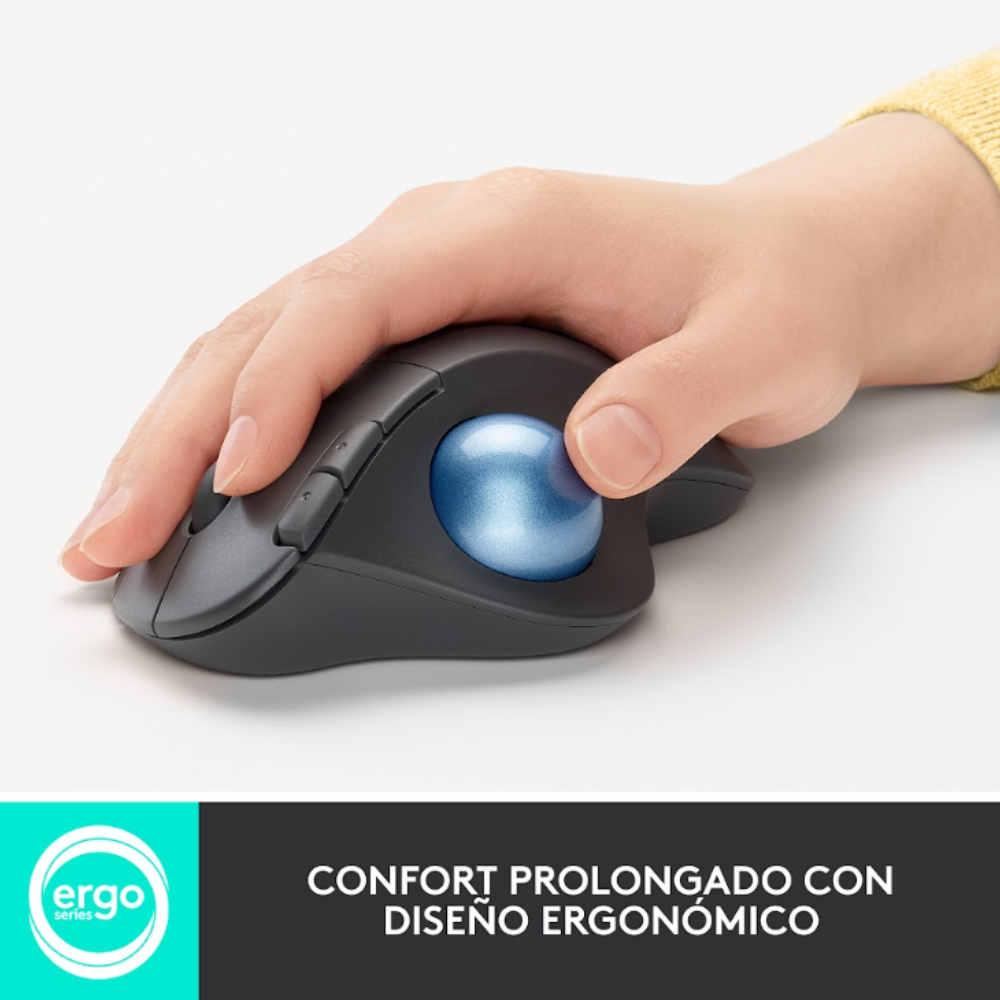 Mouse Logitech M575S Inalambrico Bluetooth Trackball - 2