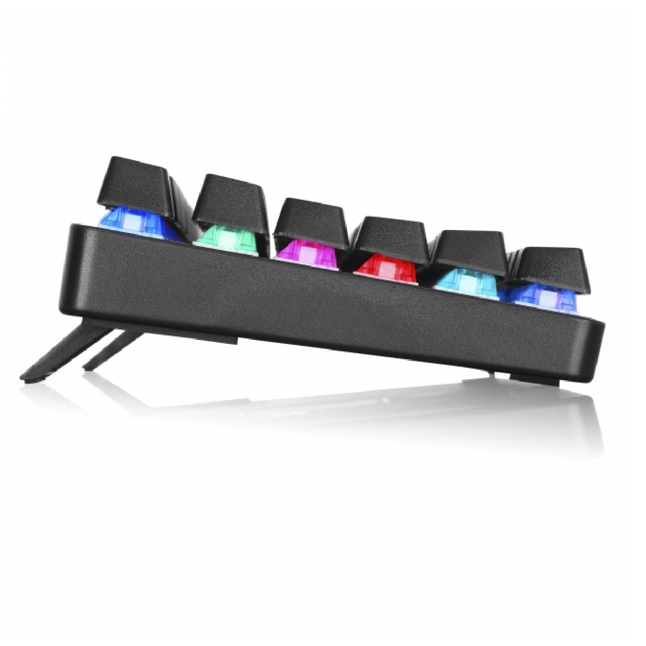 TECLADO WINDOWS Y OTROS MICRONICS KRATOSS MECÁNICO FANATIC FK1008 RGB - 2