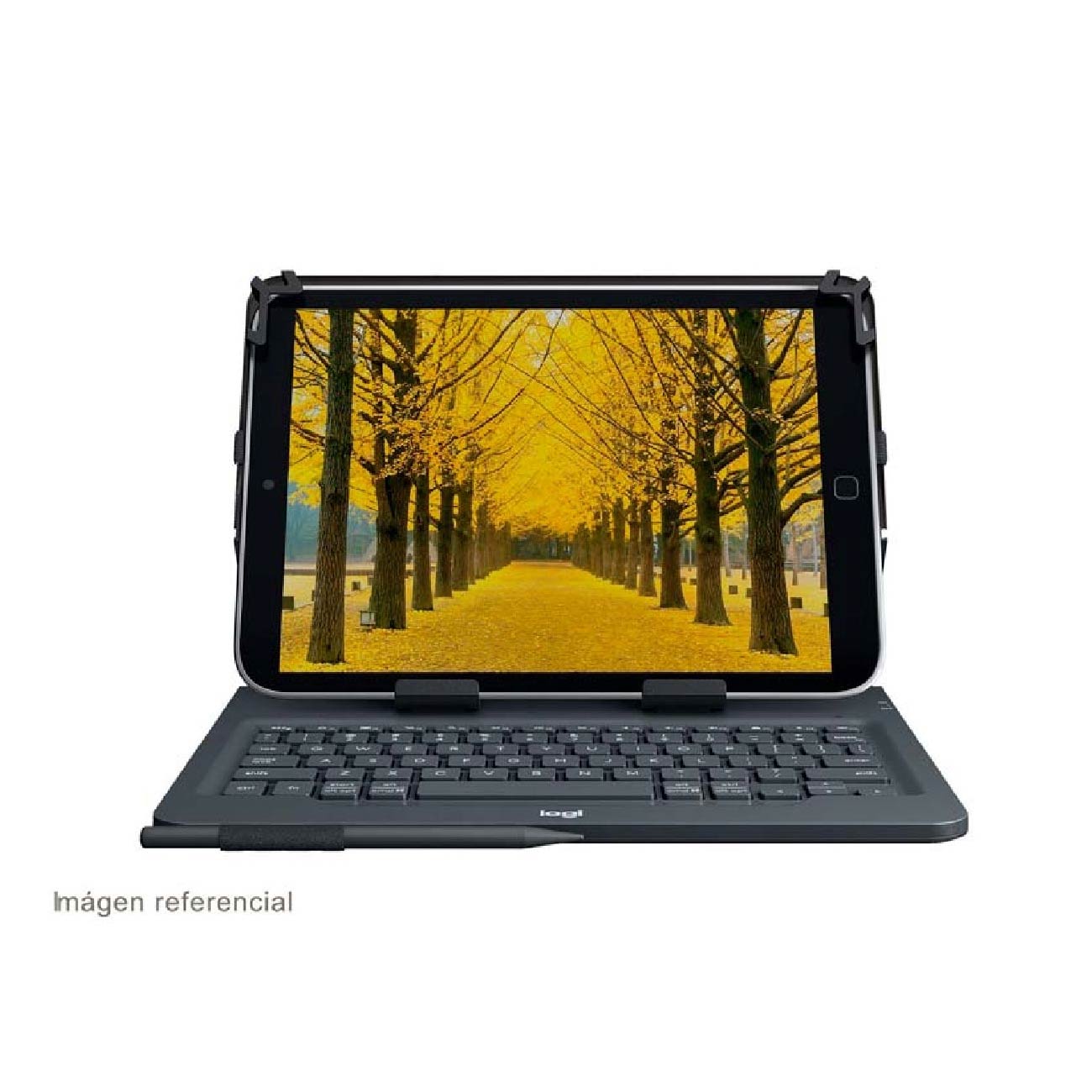 TECLADO LOGITECH FOLIO TABLET UNIVERSAL 10 BLUETOOTH NEGRO - 1