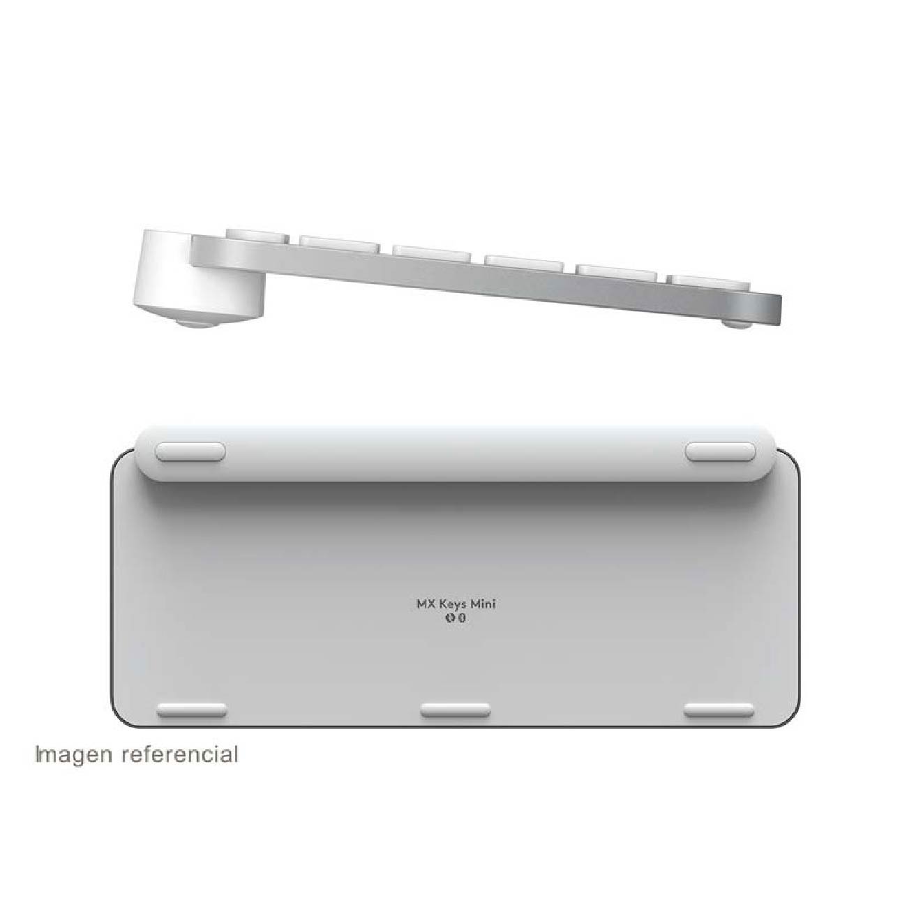TECLADO LOGITECH MX KEYS MINI MULTI-DEVICE BT ILUMINADO GRIS - 4