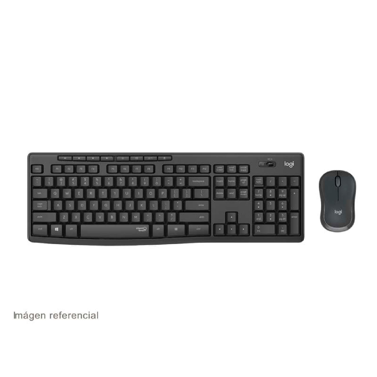 TECLADO INALÁMBRICO LOGITECH KIT Y MOUSE MK295 SILENT TOUCH - 1