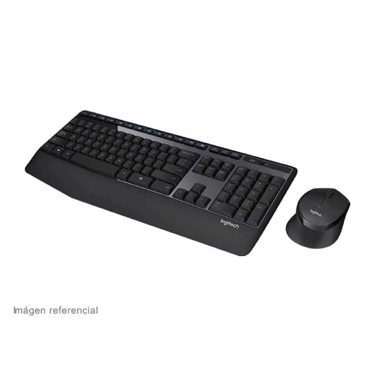 TECLADO INALÁMBRICO LOGITECH Y MOUSE MK345 WIRELESS USB SP BLACK - 1