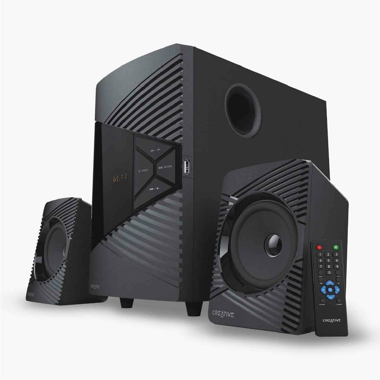 PARLANTE CREATIVE 2.1 BLACK E2500 - 1