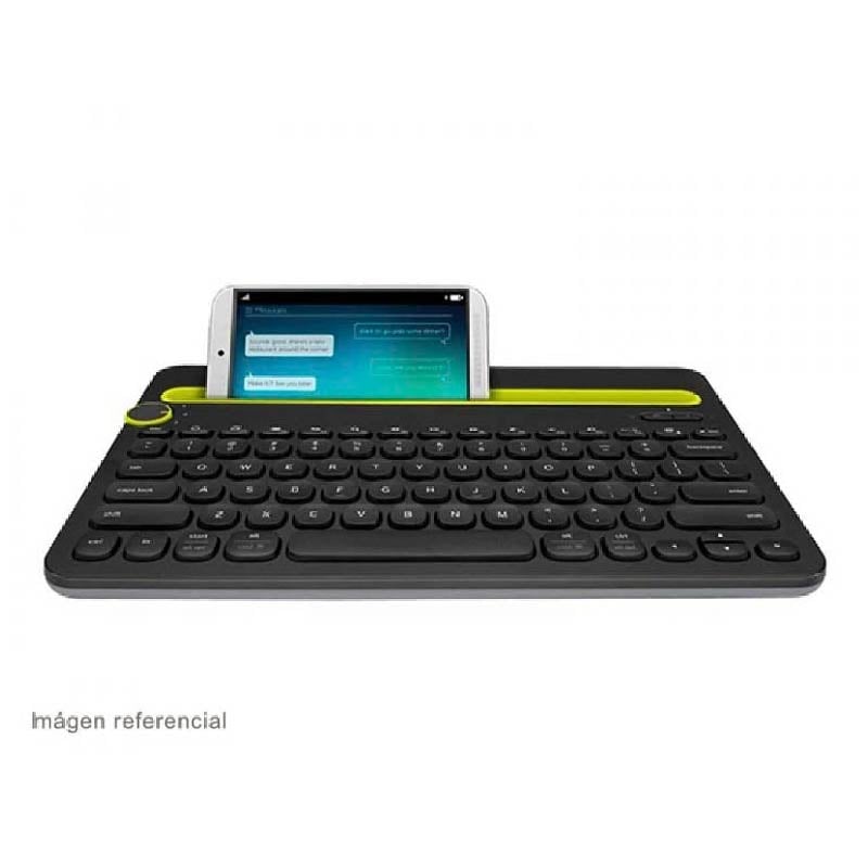 TECLADO INALÁMBRICO LOGITECH K480 MULTI-DEVICE BLUETOOTH BLACK - 3