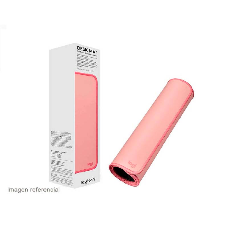MOUSE PAD LOGITECH ANTI-SALPICADURAS DESKPAD 300X700MM ROSE - 5