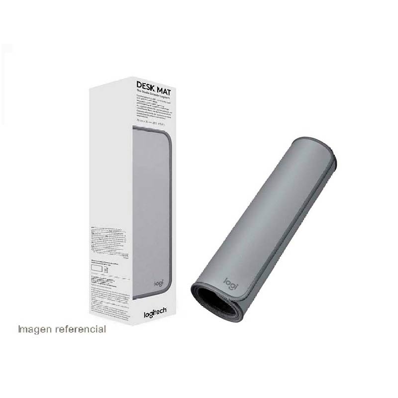 MOUSE PAD LOGITECH ANTI-SALPICADURAS DESKPAD 300X700MM GRIS - 4