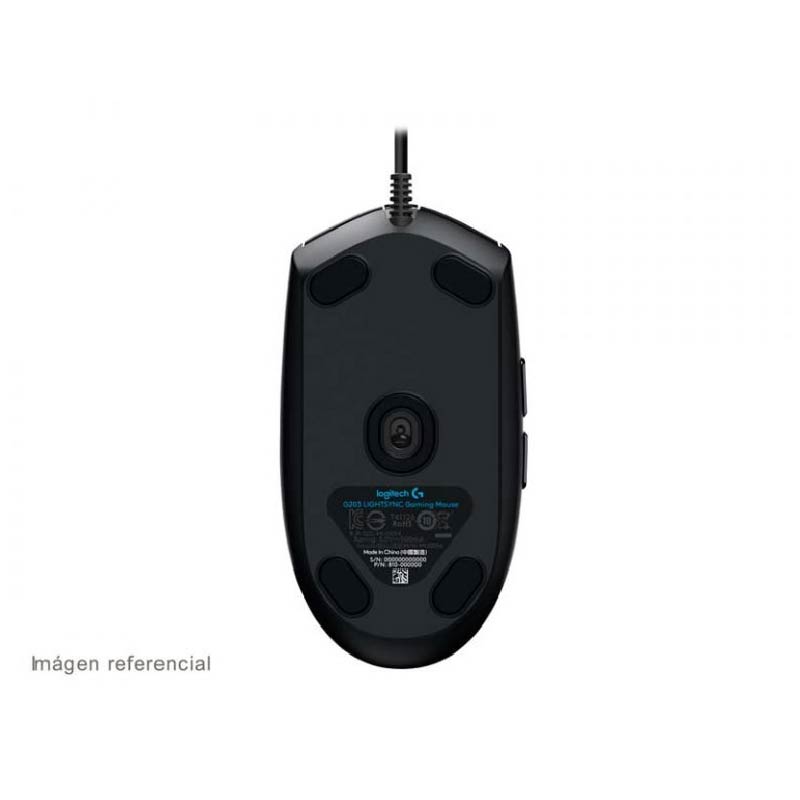 MOUSE LOGITECH G GAMING G203 LIGHTSYNC BLACK - 3